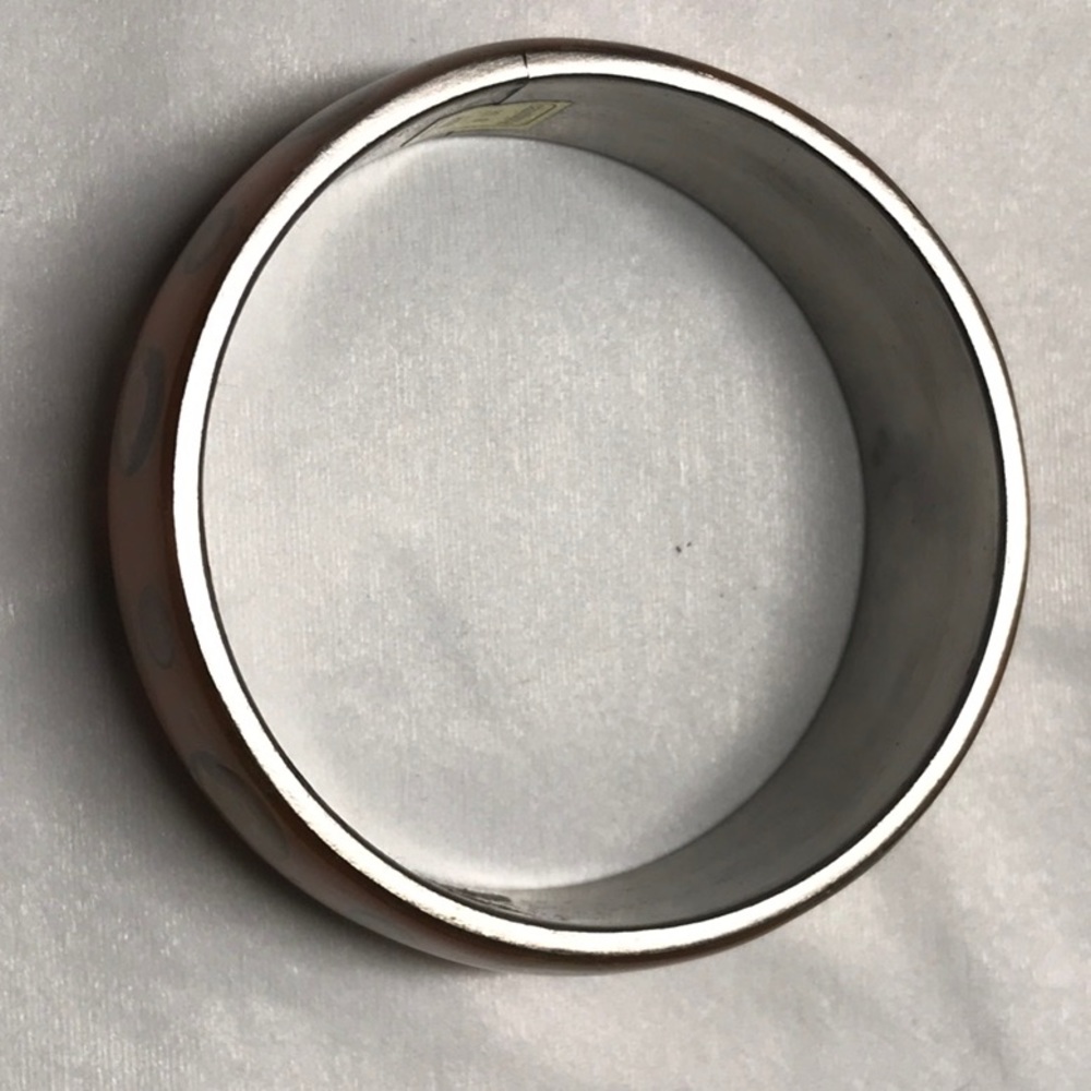 Orange with Pattern Bangle - Picture 4 of 4